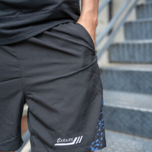 Pantaloneta con corte estampado